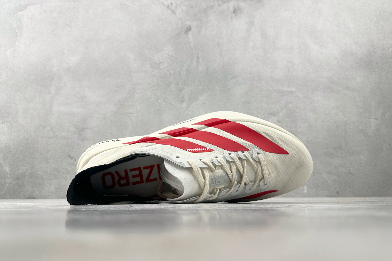 Tênis Running Speed Pro – Adizero | Branco com Vermelho